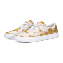 Load image into Gallery viewer, Honey Yellow Lace Up Canvas Shoe