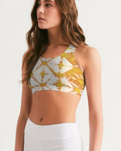 Load image into Gallery viewer, Honey Yellow Seamless Sports Bra