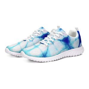 Blue Honeycomb Athletic Shoe