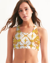Load image into Gallery viewer, Honey Yellow Seamless Sports Bra