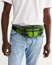 Load image into Gallery viewer, Neon Green and Black Fanny Pack