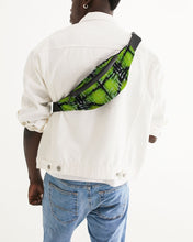 Load image into Gallery viewer, Neon Green and Black Fanny Pack
