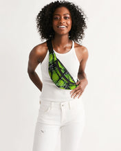 Load image into Gallery viewer, Neon Green and Black Fanny Pack
