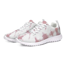 Load image into Gallery viewer, Pink Shibori Dyed Athletic Sneakers