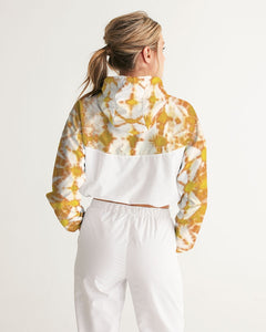Honey Yellow Cropped Windbreaker