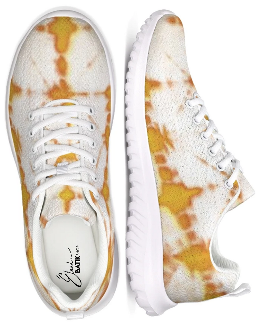 Honey Yellow Athletic Sneakers
