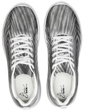 Load image into Gallery viewer, Grey Shibori Striped Athletic Sneakers