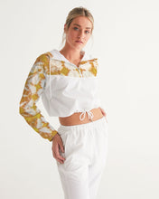 Load image into Gallery viewer, Honey Yellow Cropped Windbreaker