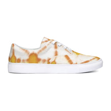 Load image into Gallery viewer, Honey Yellow Lace Up Canvas Shoe